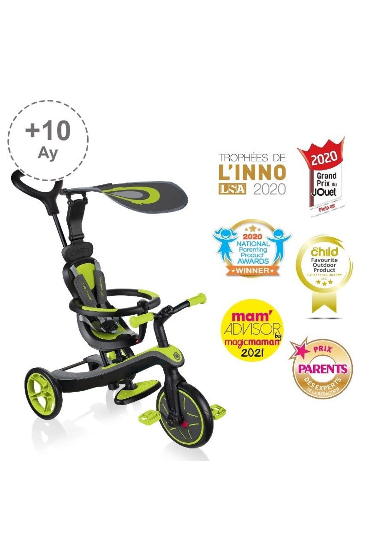 Explorer 4in1 Bisiklet - Yeşil