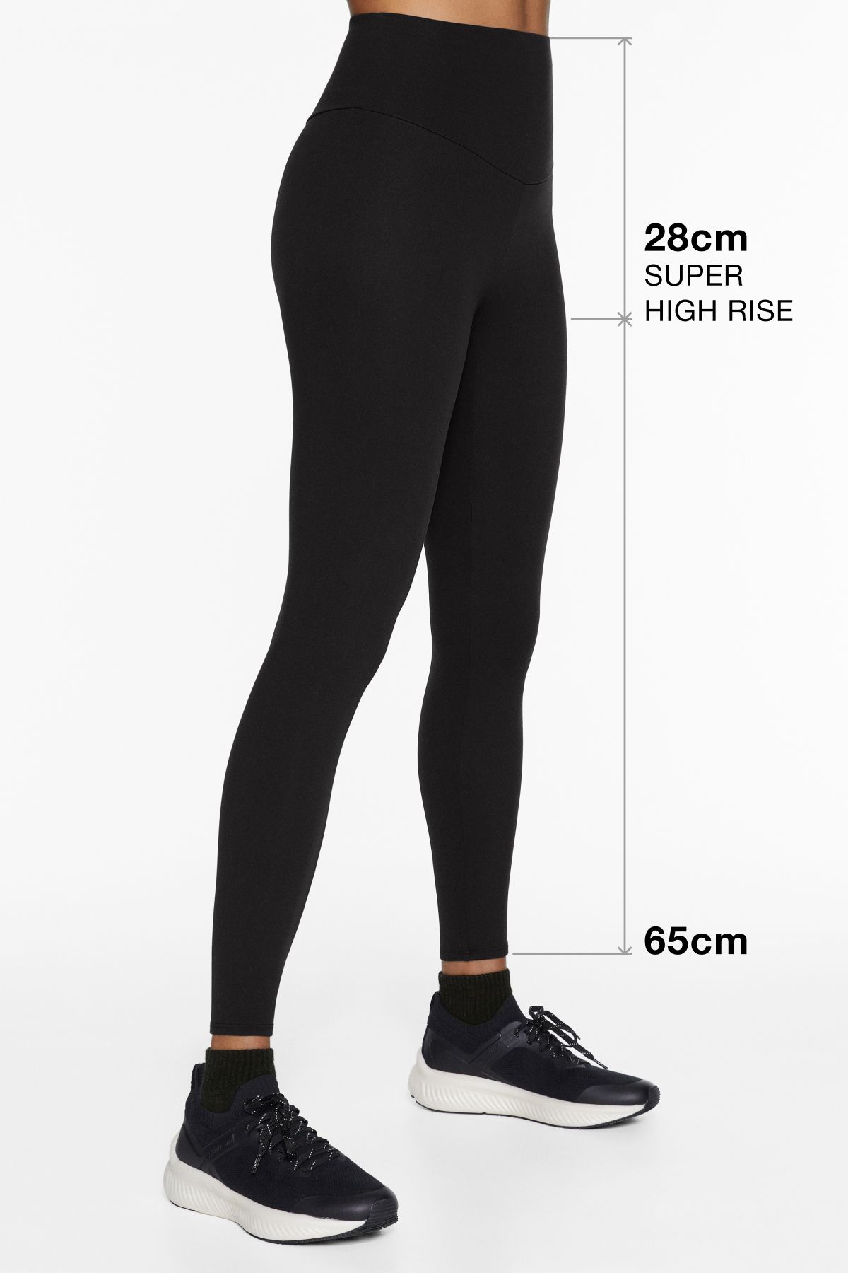 65 Cm Comfortlux Super High Rise Bilek Hizasında Tayt